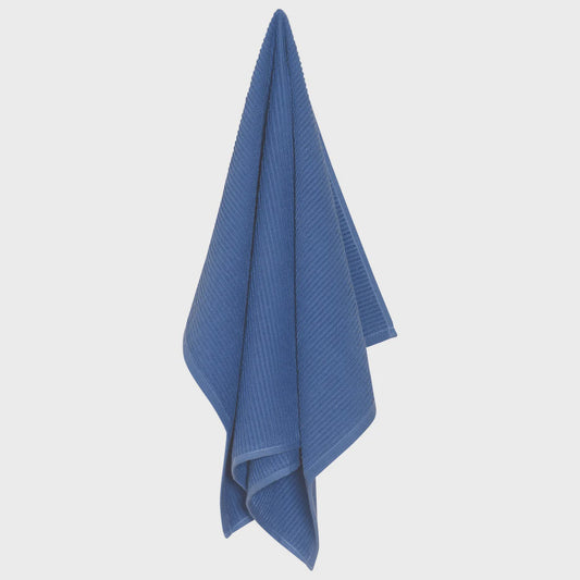 197211 - Ripple Royal Blue Dishtowel